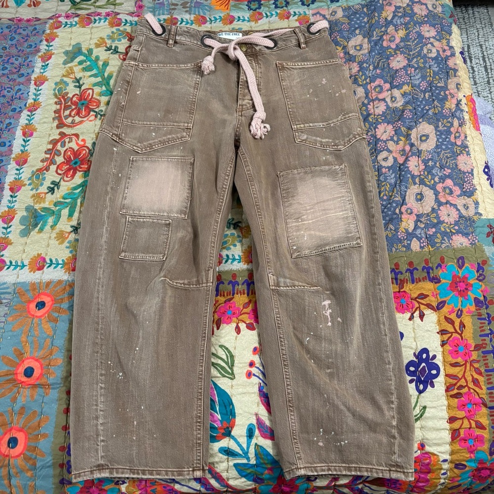 We the Free Moxie Barrel Jeans